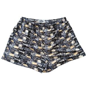 ADDICTION Men's Lounge Shorts Pajama Bottoms License Plate Print Size‎ Large